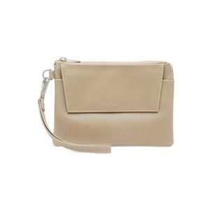 Matt & Nat Wristlet in cream/tan
